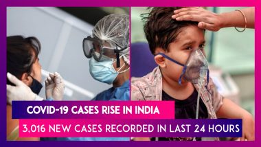Covid-19 Cases Rise In India: 3,016 New Coronavirus Cases Recorded In Last 24 Hours, Highest In Nearly Six Months